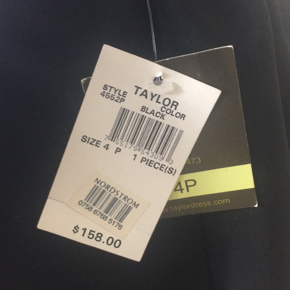 Taylor Mixed Media Fit & Flare Dress - Picture 8 of 8